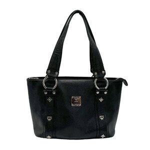 MCM handbag leather black